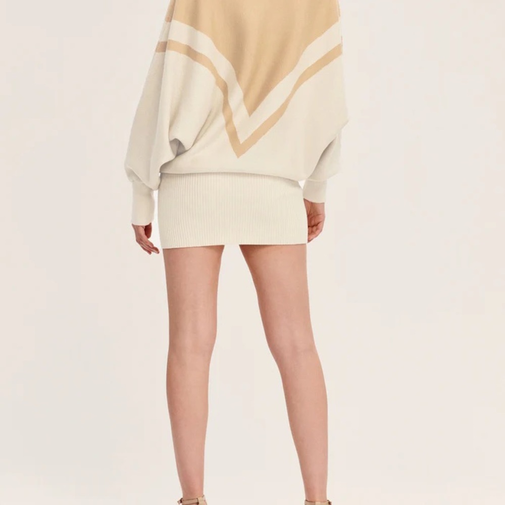 SER.O.YA Abi Dress in Beige - Picture 3 of 4